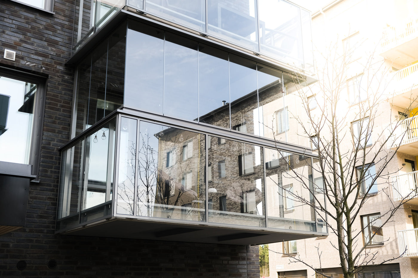 Balkonginglasning Stockholm | Inglasning med gratis hembesök