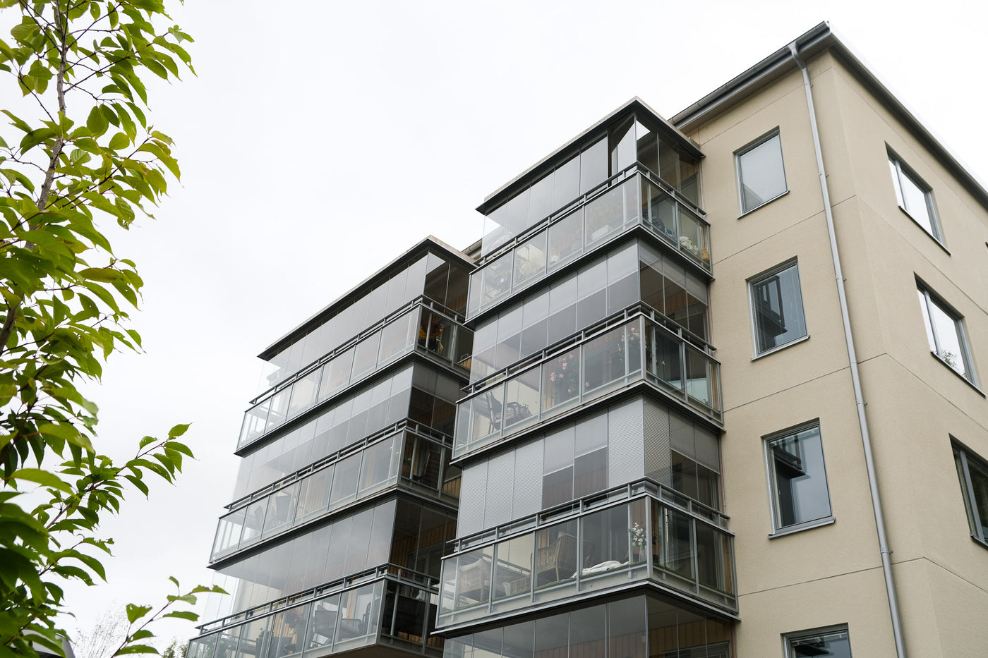 balkongrutan balkonginglasning åt brf i västerås