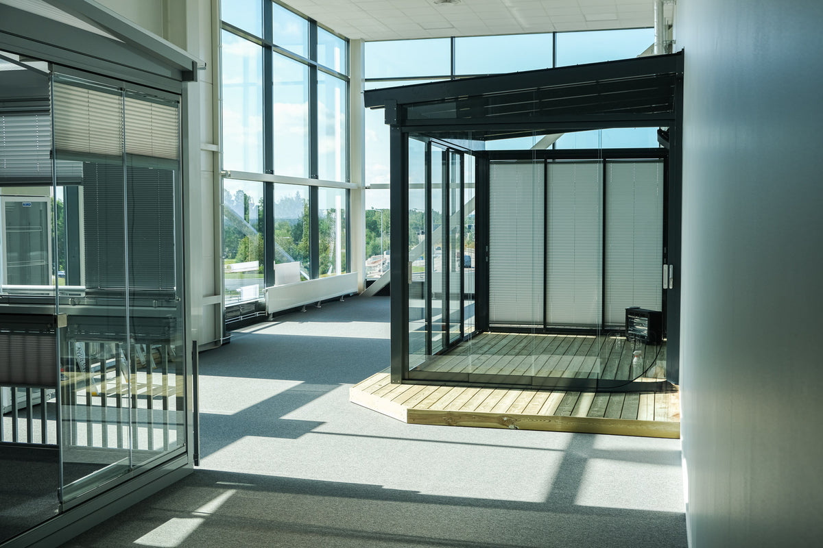 balkongrutan showroom inglasning